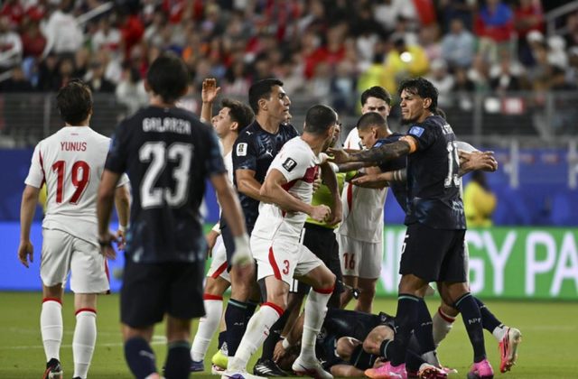 Cầu thủ Paraguay ăn mừng trong trận thắng Thổ Nhĩ Kỳ tại World Cup 2026