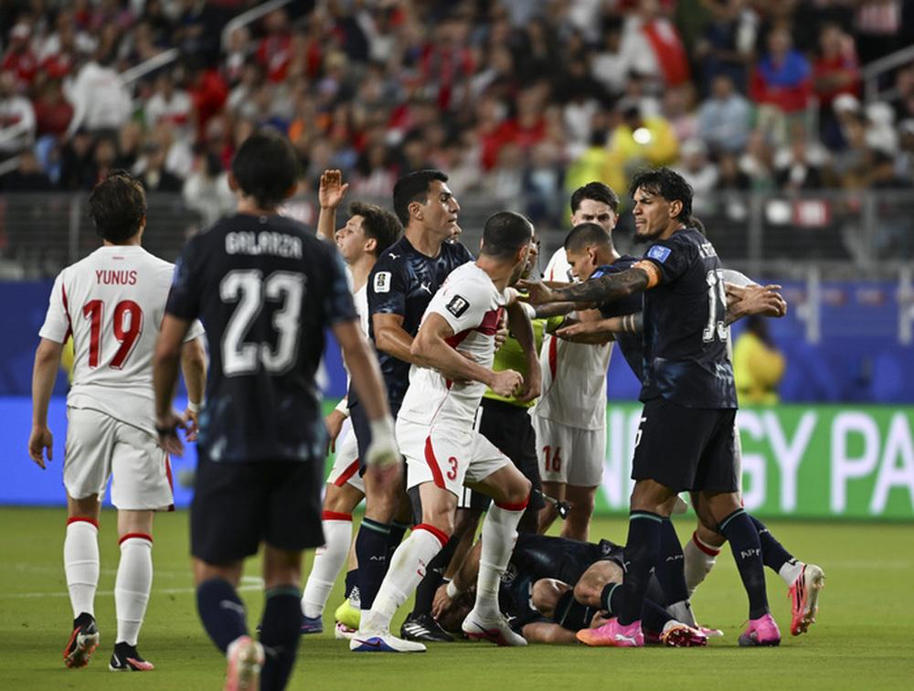 Cầu thủ Paraguay ăn mừng trong trận thắng Thổ Nhĩ Kỳ tại World Cup 2026