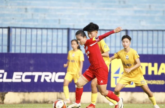 Cầu thủ thi đấu tại giải bóng đá nữ VĐQG 2026