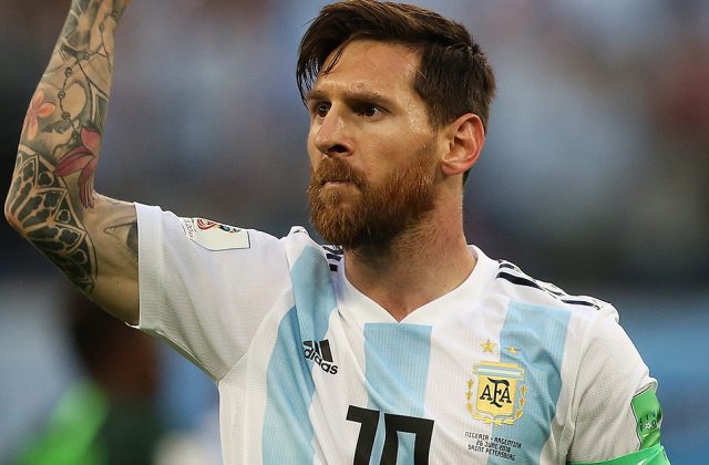 Lionel Messi trong màu áo Argentina tại World Cup