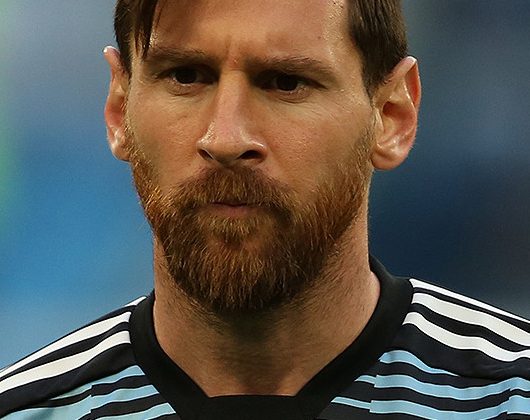 Lionel Messi thi đấu cho đội tuyển Argentina