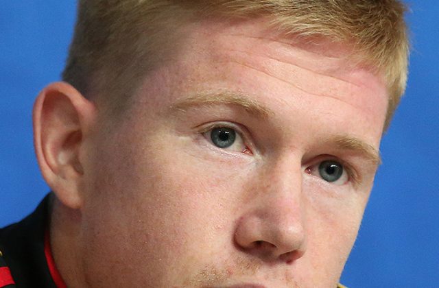 Kevin De Bruyne trong màu áo đội tuyển Bỉ
