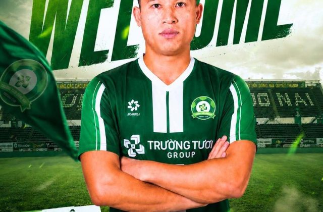 Nguyễn Văn Đức trong màu áo Đồng Nai trước mùa V-League 2026/27