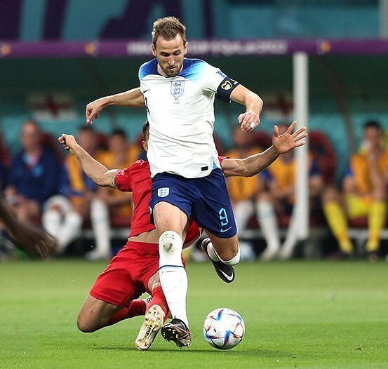 Harry Kane trong màu áo đội tuyển Anh tại World Cup
