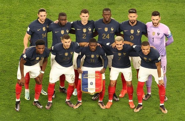 Ousmane Dembele trong màu áo đội tuyển Pháp tại World Cup
