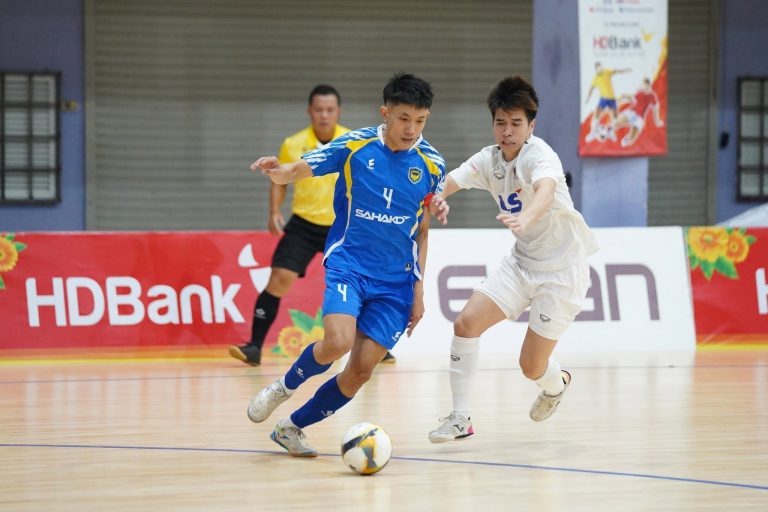 Thái Sơn Bắc thi đấu tại futsal HDBank VĐQG 2026