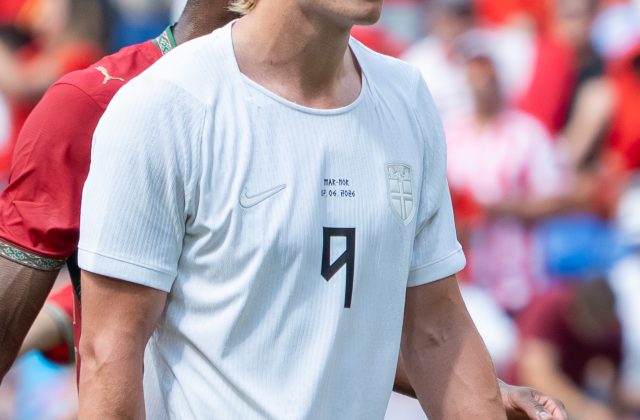 Erling Haaland trong màu áo đội tuyển Na Uy