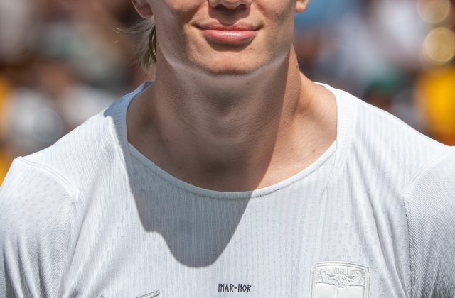 Erling Haaland trong màu áo đội tuyển Na Uy tại World Cup 2026