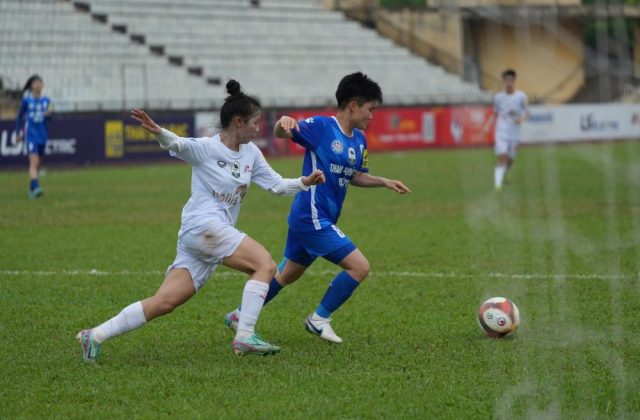 Phong Phú Hà Nam thi đấu với Than KSVN tại giải nữ VĐQG 2026