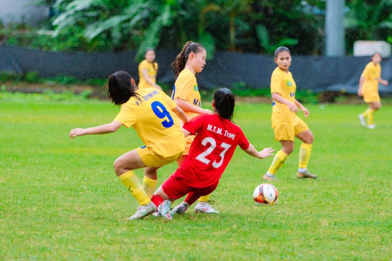 U16 nữ Phong Phú Hà Nam thắng Hà Nội tại giải U16 nữ Quốc gia 2026