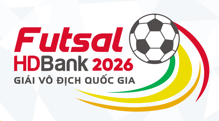 Logo Giải Futsal HDBank Vô địch quốc gia 2026 của VFF
