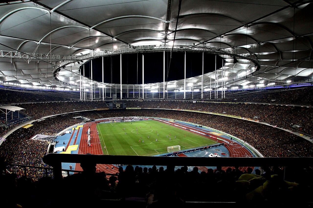 Sân vận động quốc gia Bukit Jalil, nơi diễn ra trận bán kết lượt đi Việt Nam - Malaysia