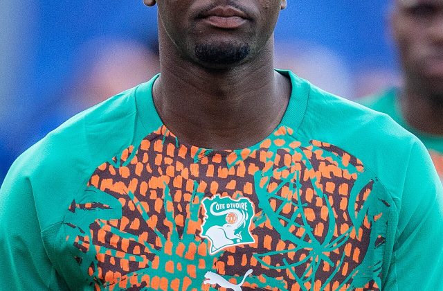 Ousmane Diomande trong màu áo đội tuyển Bờ Biển Ngà