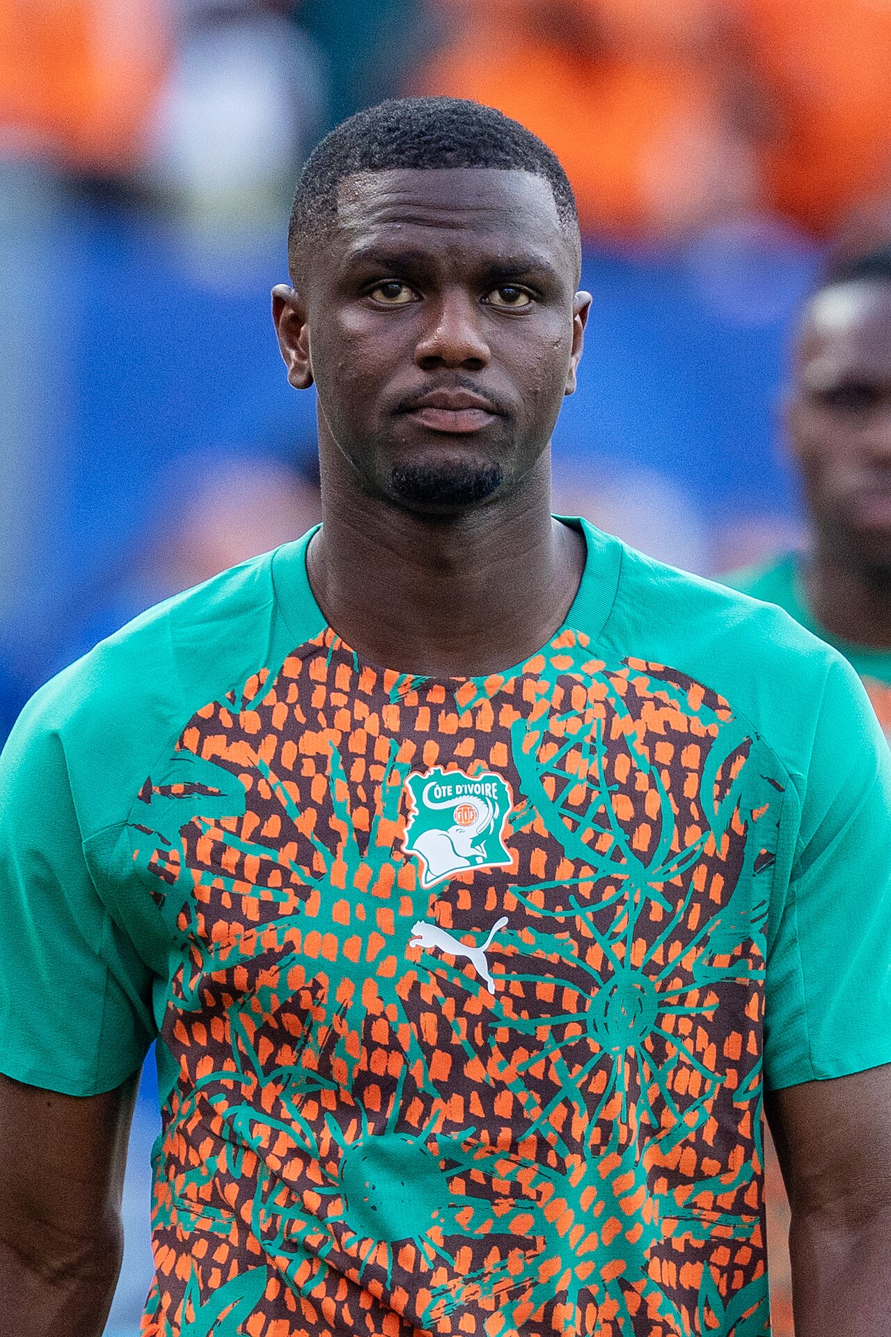Ousmane Diomande trong màu áo đội tuyển Bờ Biển Ngà