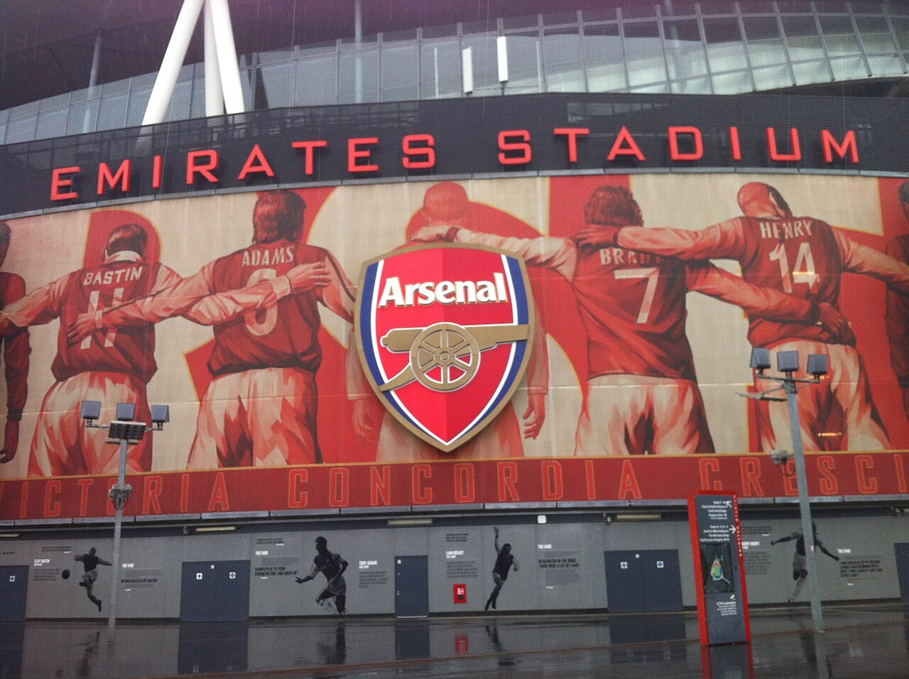 Sân vận động Emirates của Arsenal tại London
