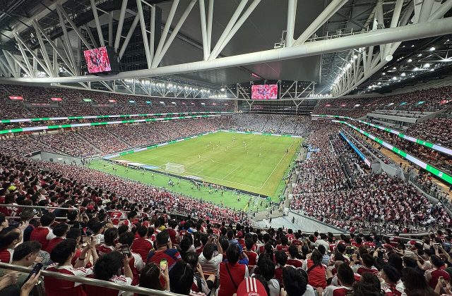 Kai Tak Sports Park, nơi diễn ra trận giao hữu Bayern Munich gặp Aston Villa