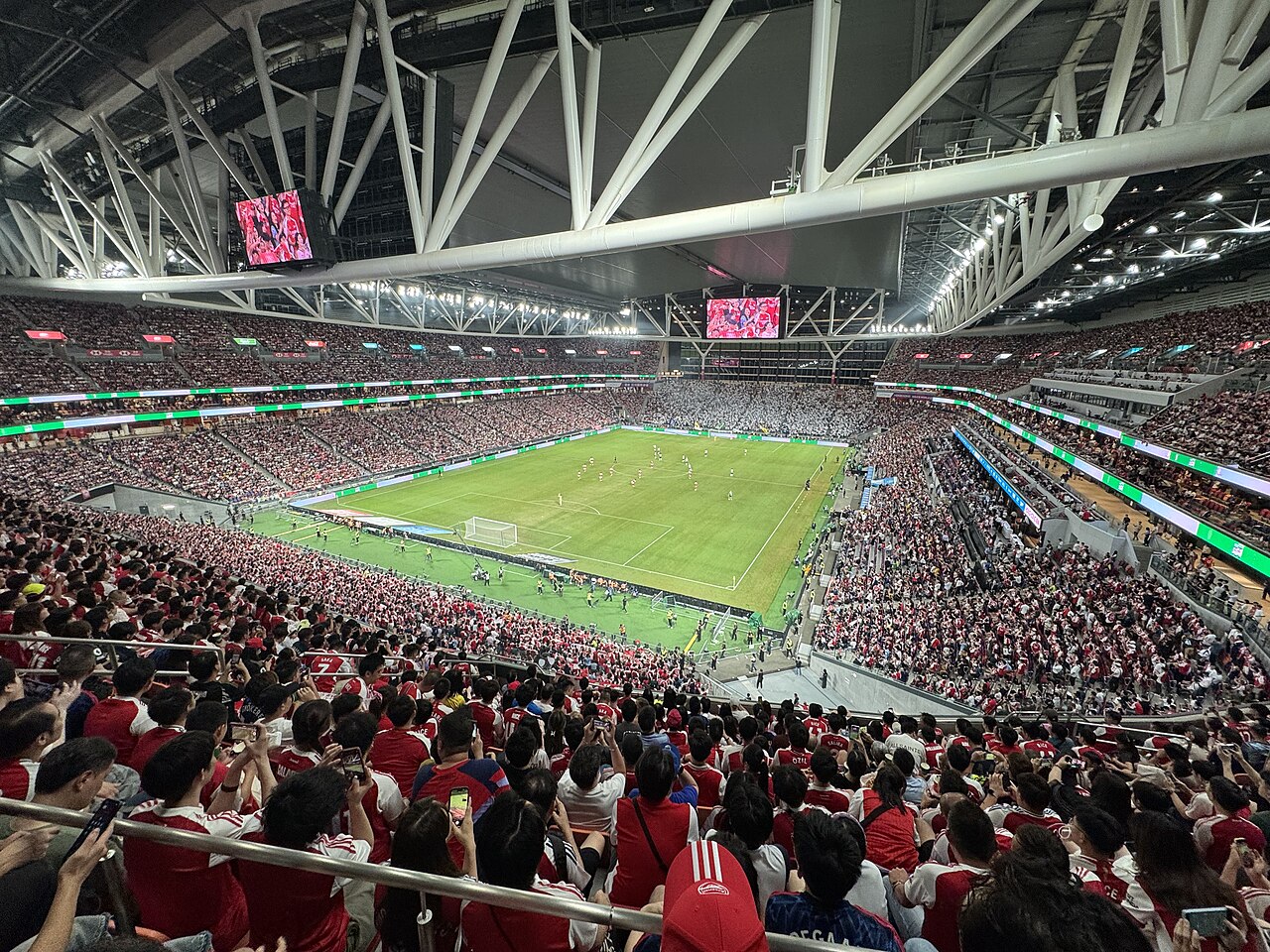Kai Tak Sports Park, nơi diễn ra trận giao hữu Bayern Munich gặp Aston Villa