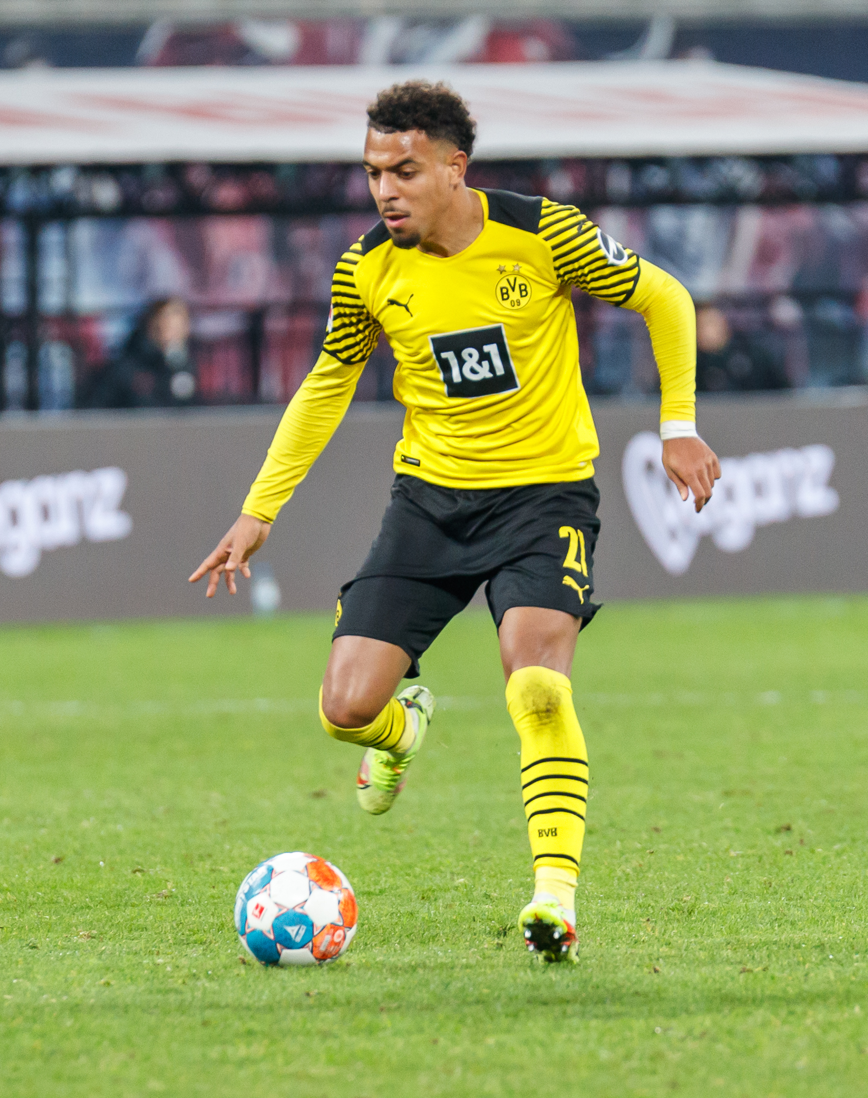 Donyell Malen trong màu áo Borussia Dortmund