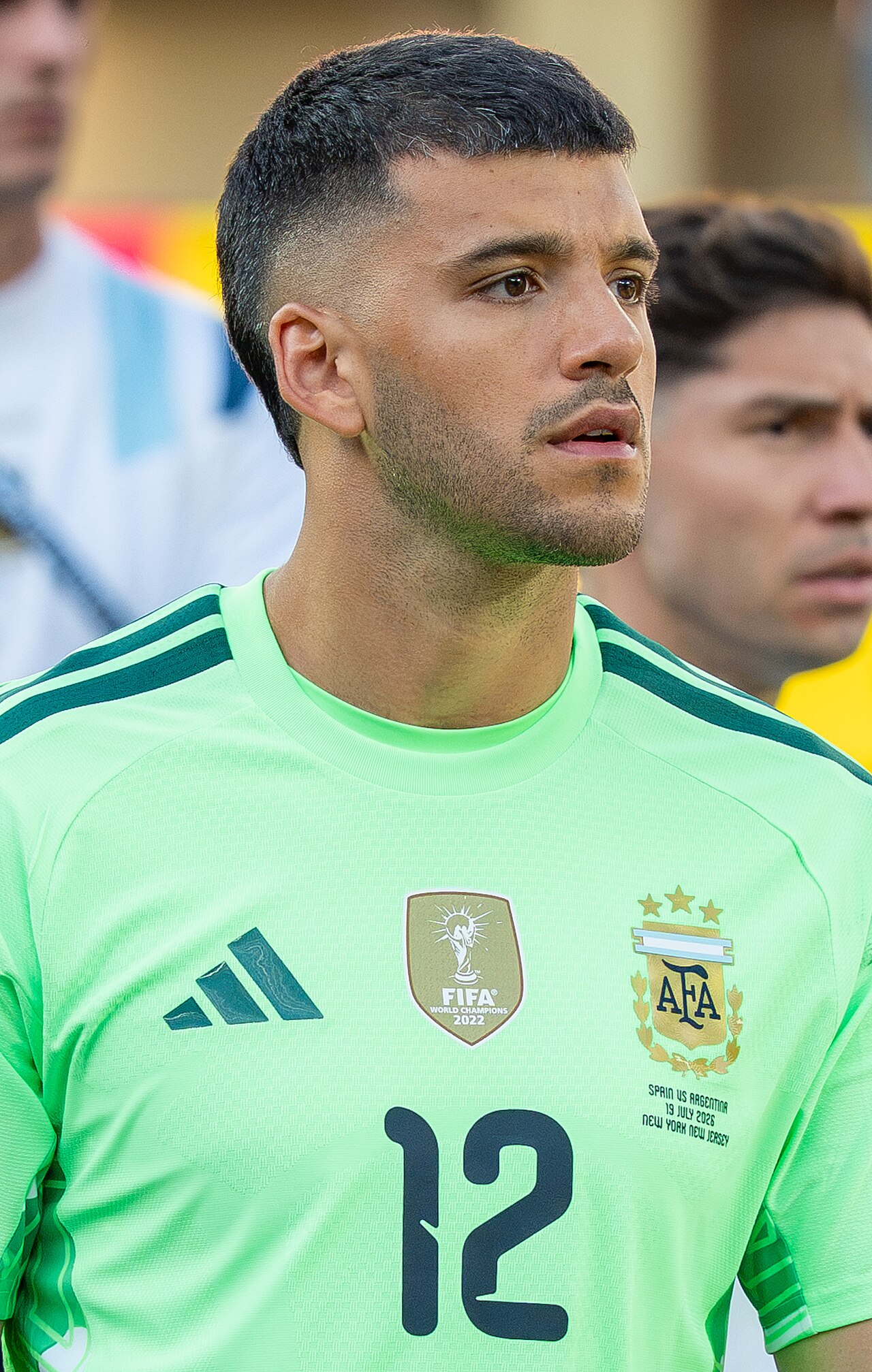 Geronimo Rulli trong màu áo đội tuyển Argentina