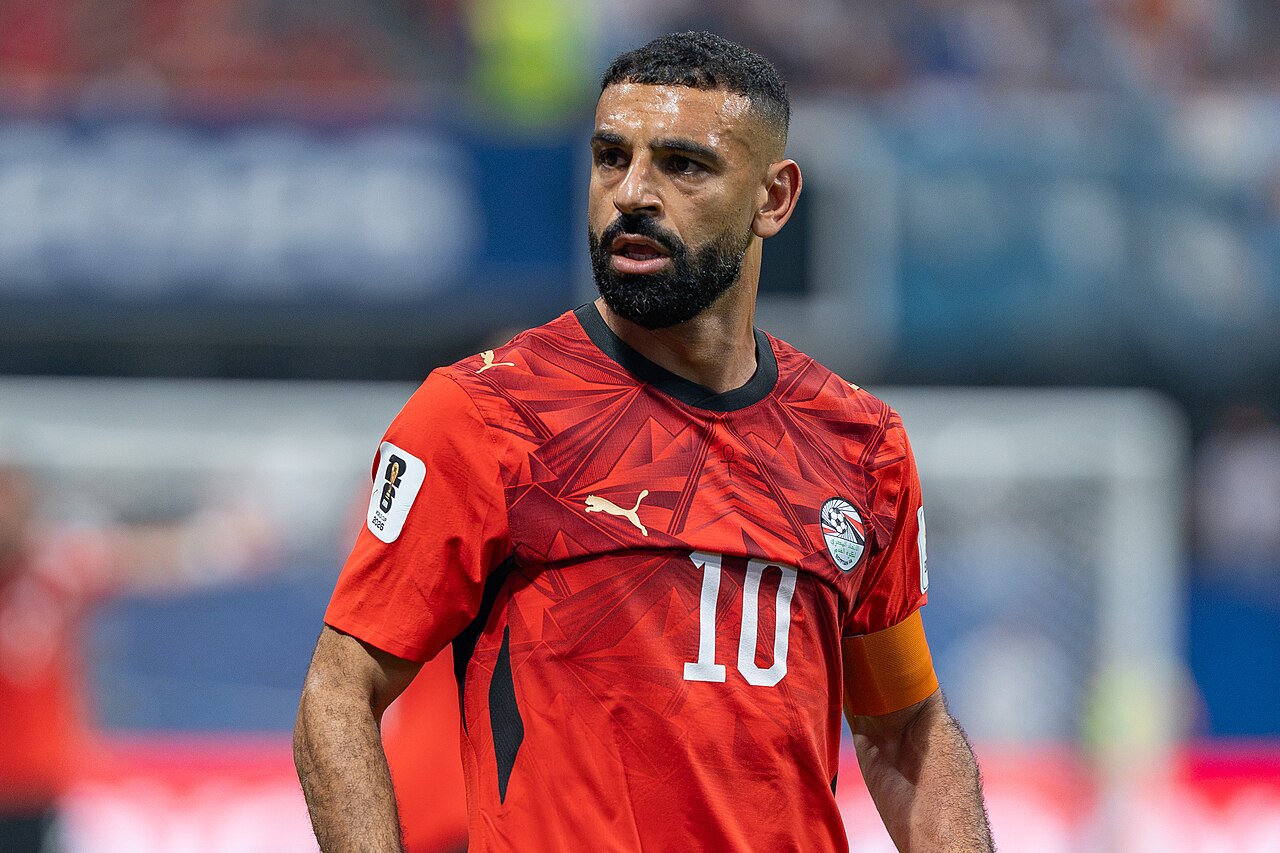 Mohamed Salah trong màu áo tuyển Ai Cập tại World Cup 2026