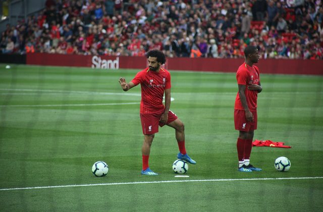 Mohamed Salah trong màu áo Liverpool mùa giải trước