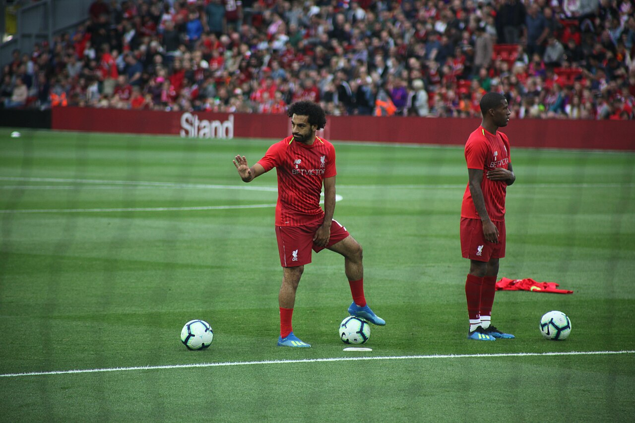 Mohamed Salah trong màu áo Liverpool mùa giải trước