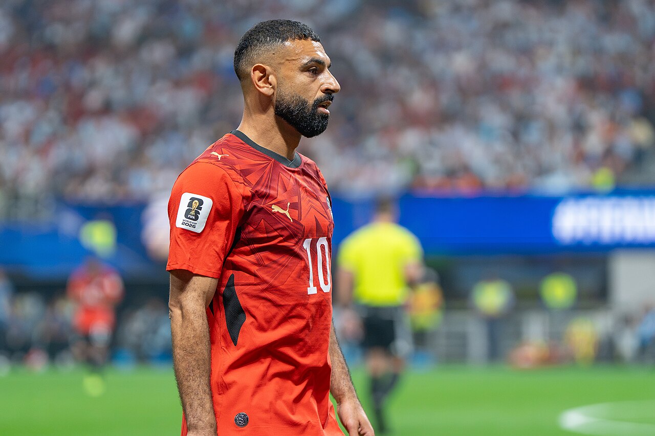 Mohamed Salah trong màu áo tuyển Ai Cập tại World Cup 2026