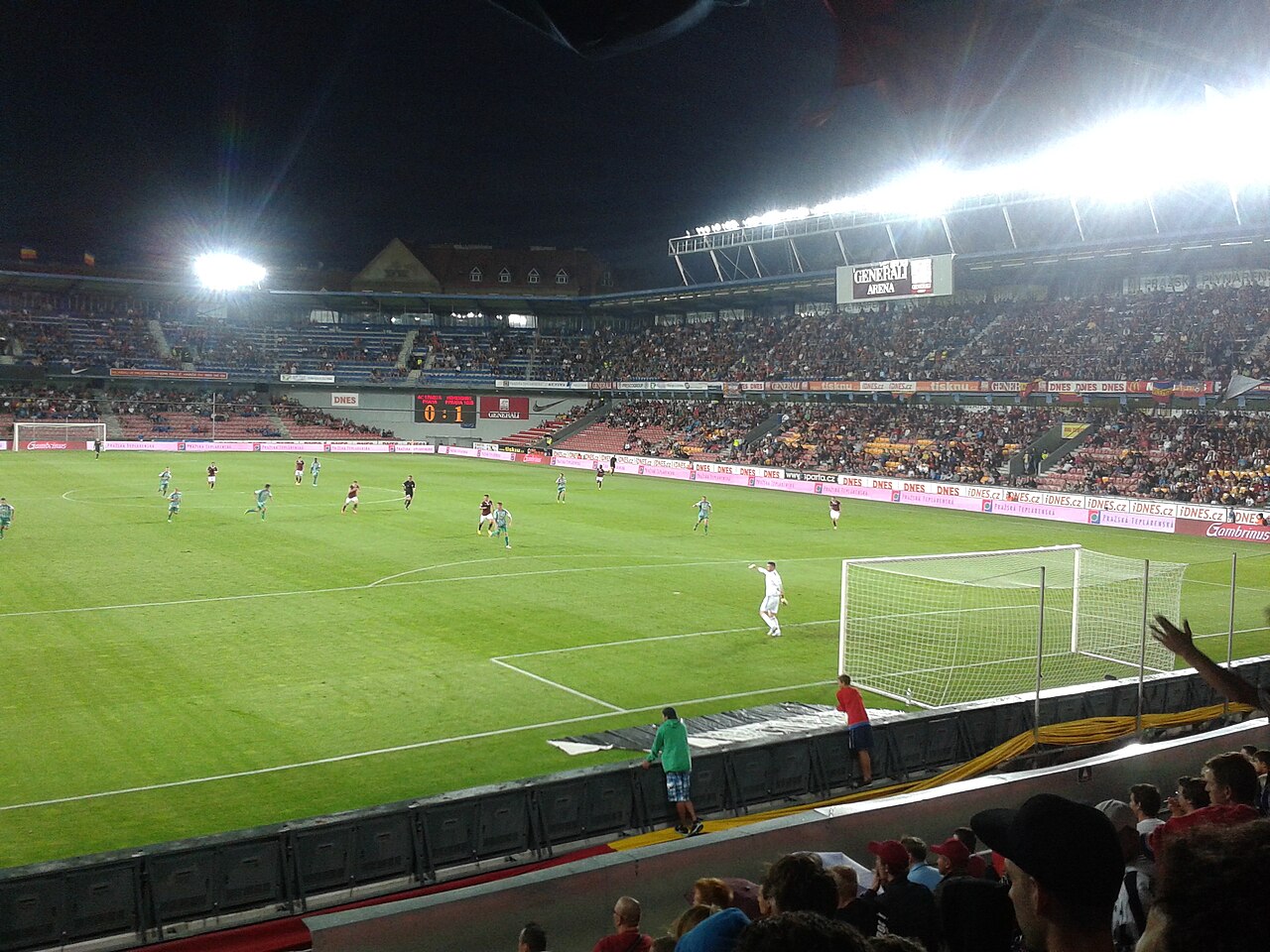 Sân Generali Arena của Sparta Prague