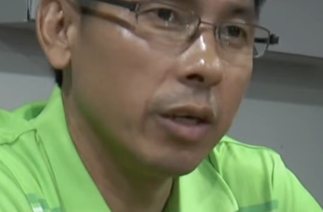 HLV Tan Cheng Hoe trong buổi họp báo năm 2014 khi dẫn dắt Kedah