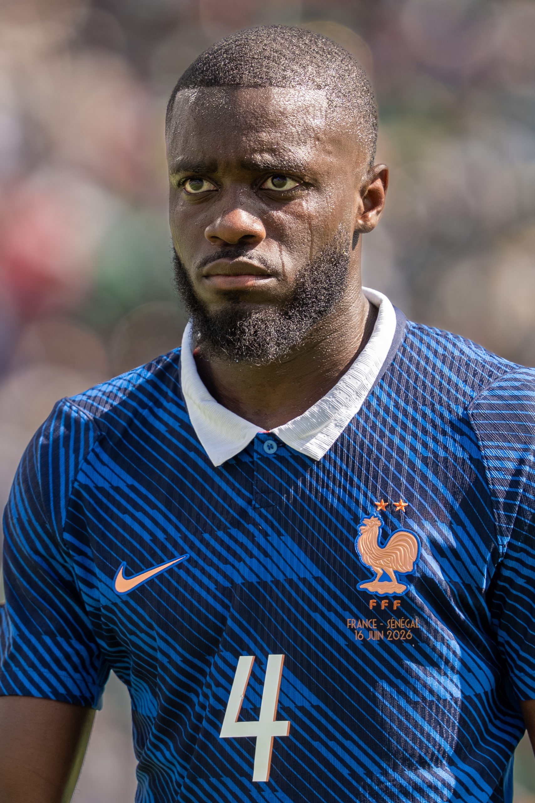 Dayot Upamecano trong màu áo đội tuyển Pháp