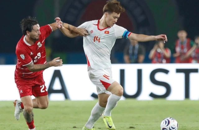 Đội tuyển Việt Nam mừng chiến thắng Indonesia 3-0 tại ASEAN Cup 2026