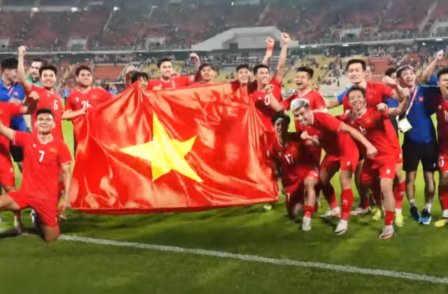 Đội tuyển Việt Nam ăn mừng chức vô địch ASEAN Championship 2024