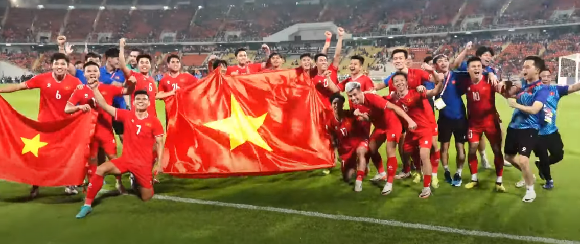 Đội tuyển Việt Nam ăn mừng chức vô địch ASEAN Championship 2024