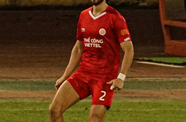 Kyle Colonna trong màu áo Thể Công Viettel