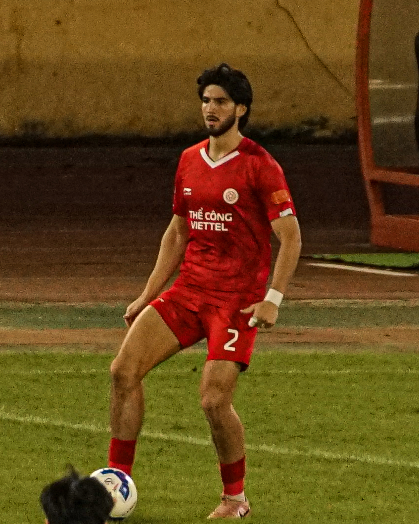 Kyle Colonna trong màu áo Thể Công Viettel